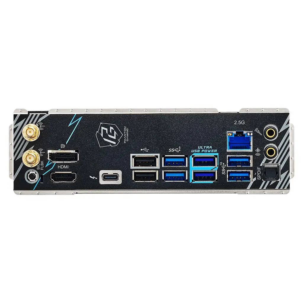 ASRock Phantom Gaming B860M Lightning WiFi DDR5 Intel LGA1851 Micro ATX Gaming Motherboard with WiFi 6E and Thunderbolt 4 - Image 5