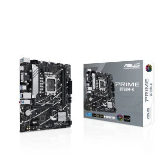 ASUS Prime B760M-K, an Intel® B760 LGA 1700 mATX
