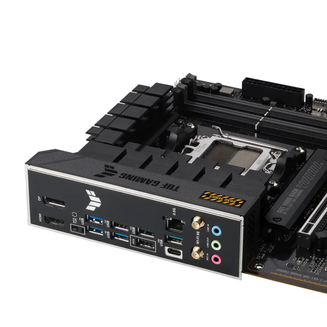 ASUS TUF Gaming B650-E WiFI ATX AM5 Motherboard, AMD B650 Chipset, DDR5, PCIe 5.0 Ready, ARGB Gen 2 | 90MB1GT0-M0EAY0 - Image 3