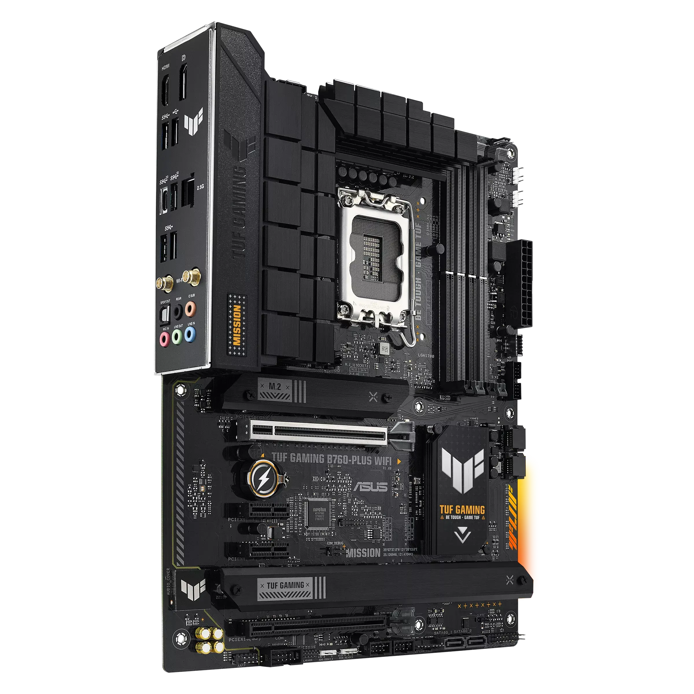 ASUS TUF GAMING B760-PLUS WIFI DDR5 Intel LGA1700 Motherboard - Image 3