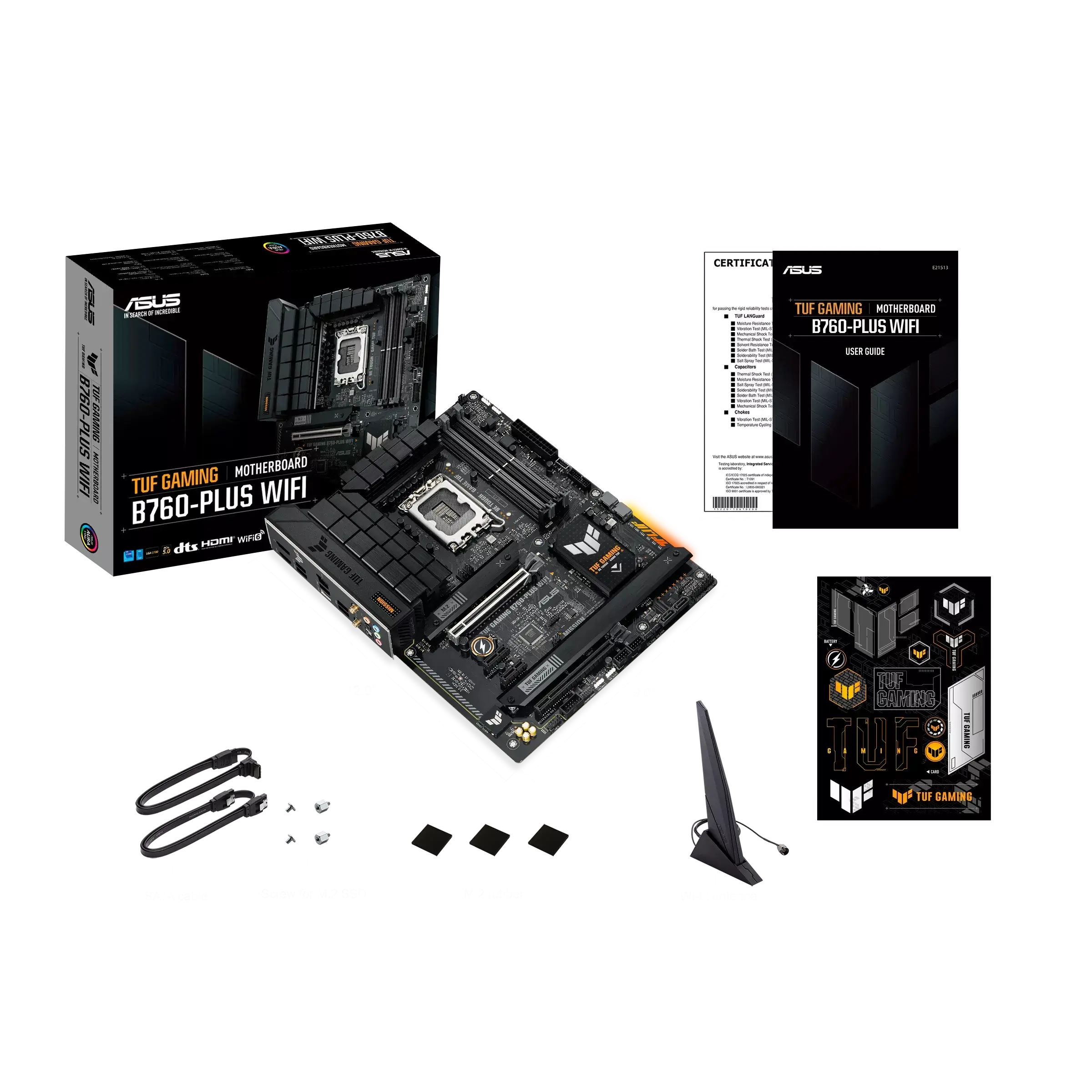ASUS TUF GAMING B760-PLUS WIFI DDR5 Intel LGA1700 Motherboard - Image 7
