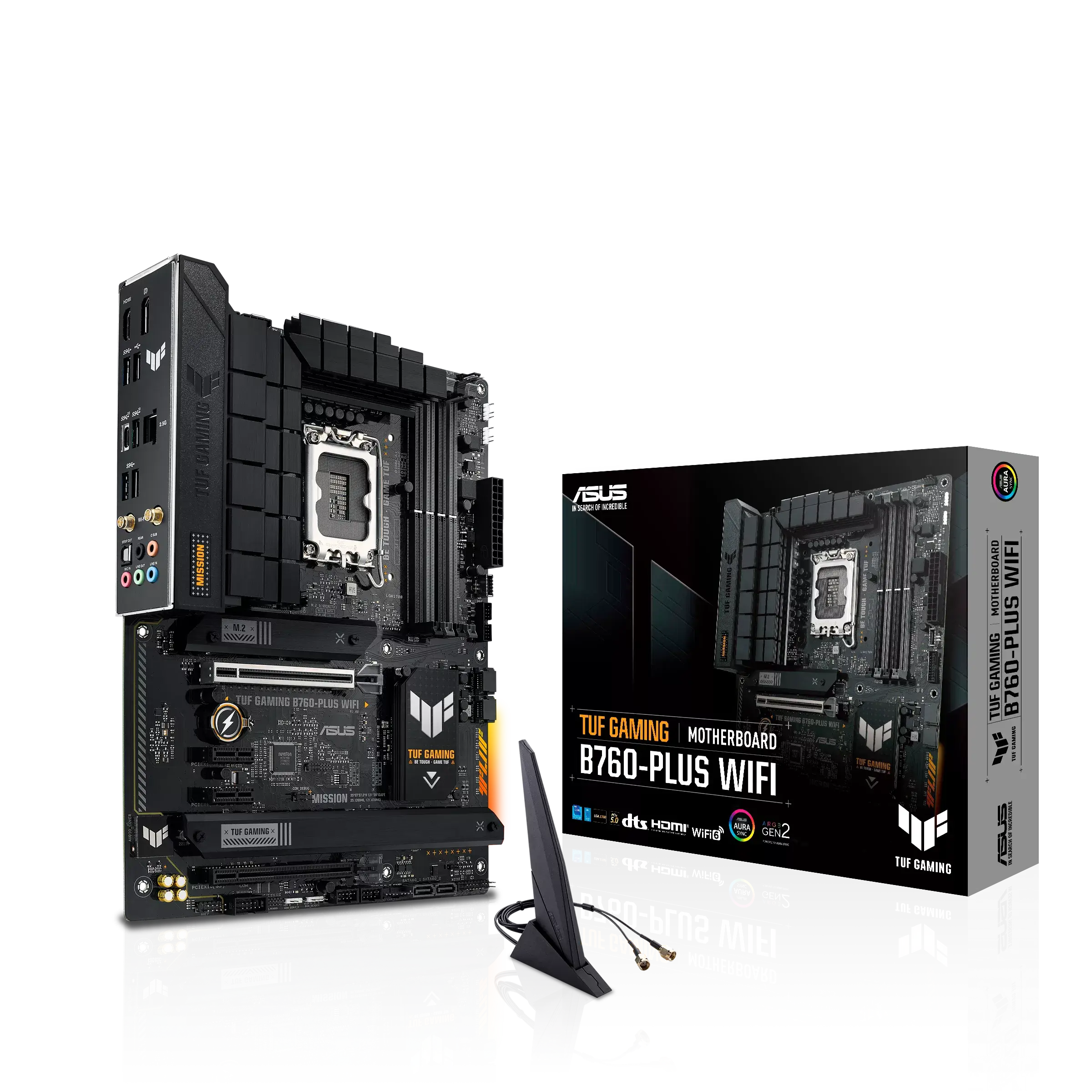 ASUS TUF GAMING B760-PLUS WIFI DDR5 Intel LGA1700 Motherboard - Image 8