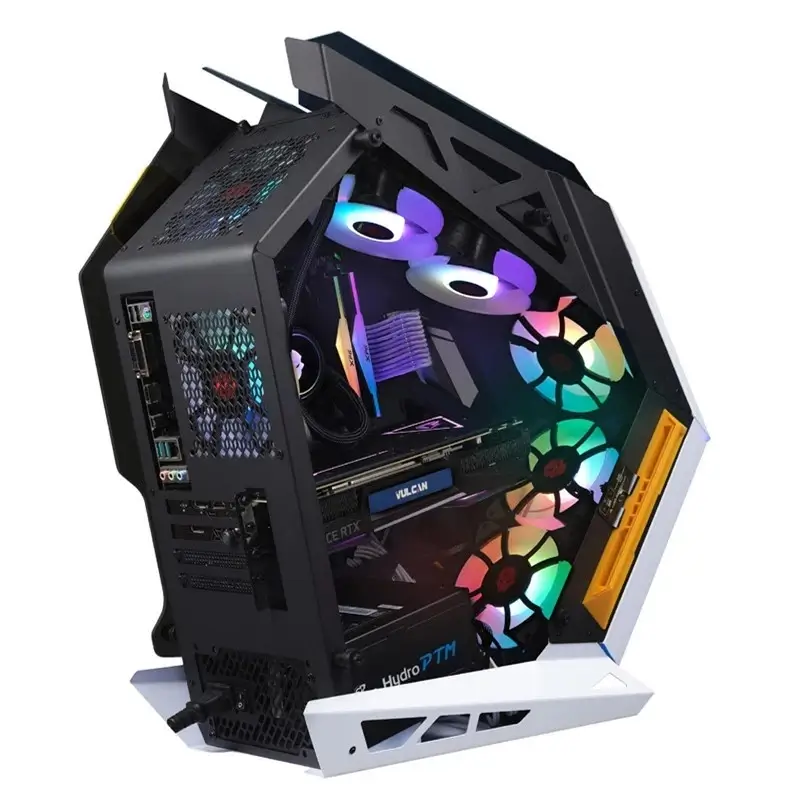 Battleship Gaming PC, Intel Core i9-14900KF, NVIDIA GeForce RTX 5080 16GB Graphics, 32GB DDR5 RAM, 1TB NVMe SSD, Windows 11 Pro, RGB Gaming Case White - Image 4