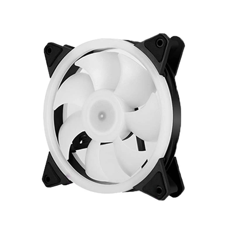 Bruce III WHITE 4 pcs 120MM ARGB Fans with Controller Tempered Glass E-ATX Mid Tower Computer PC Case - Image 5