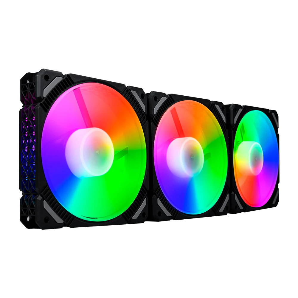 TrueNort PC Case Fan 120mm RGB 6Pin 12V 3W Black, Single Fan | TKK120 - Image 6