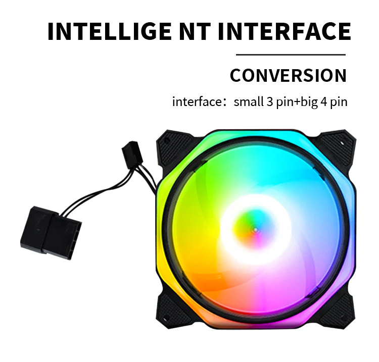 TrueNort Pc Case Fan 120mm RGB 6Pin 12V 3W White, Single Fan | MF-120-02 - Image 9