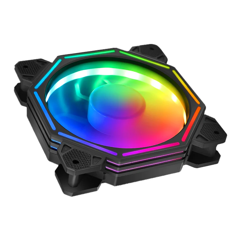TrueNort Pc Case Fan 120mm RGB 6Pin 12V 3W Black, Single Fan | BJ-120-01 - Image 4
