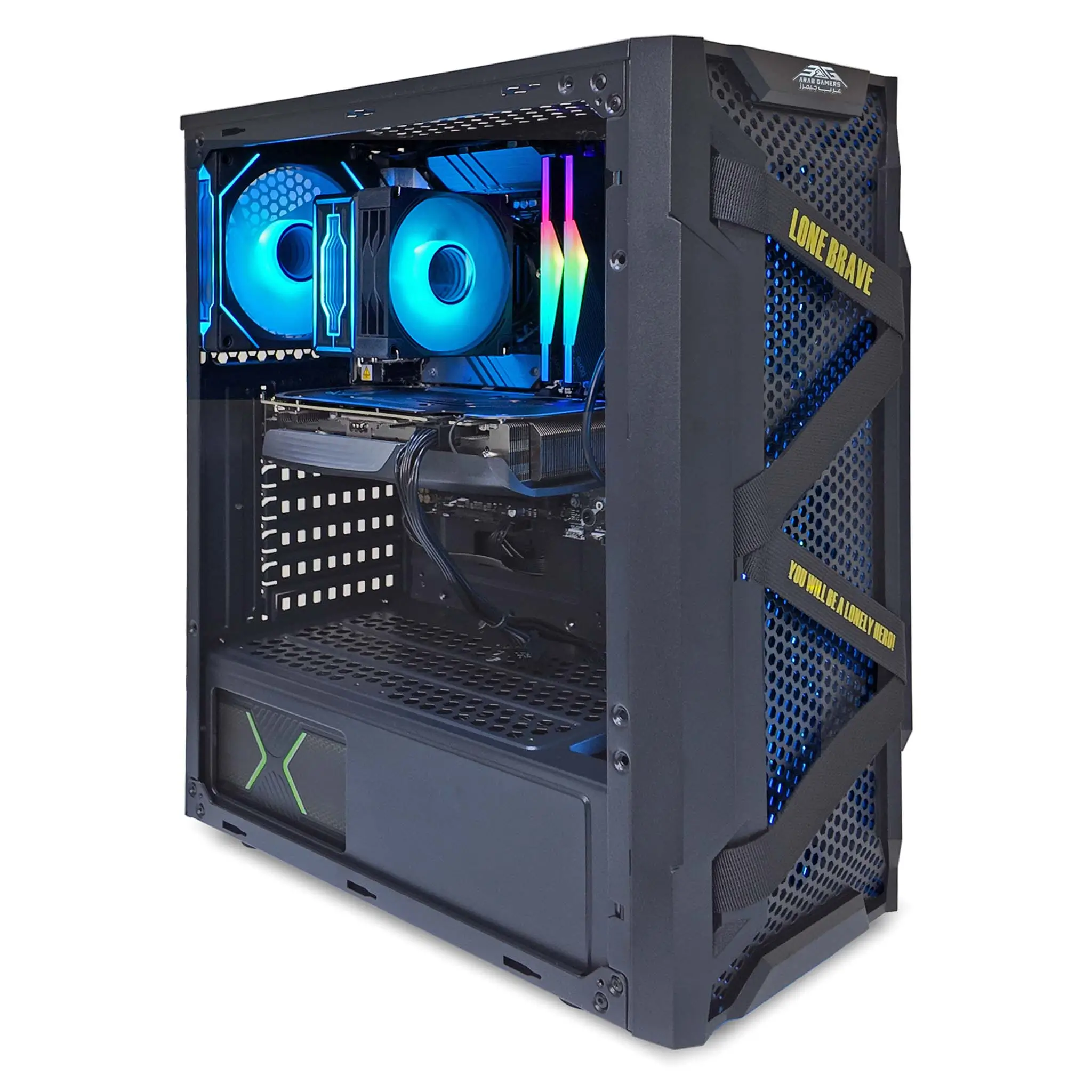 FIFA 22 Starter Gaming PC, Intel Core i5-14400F, NVIDIA RTX 3050 8GB Graphics, 8GB DDR4 RAM, 512GB NVMe SSD, Windows 11 Pro, RGB Black Case - Image 2