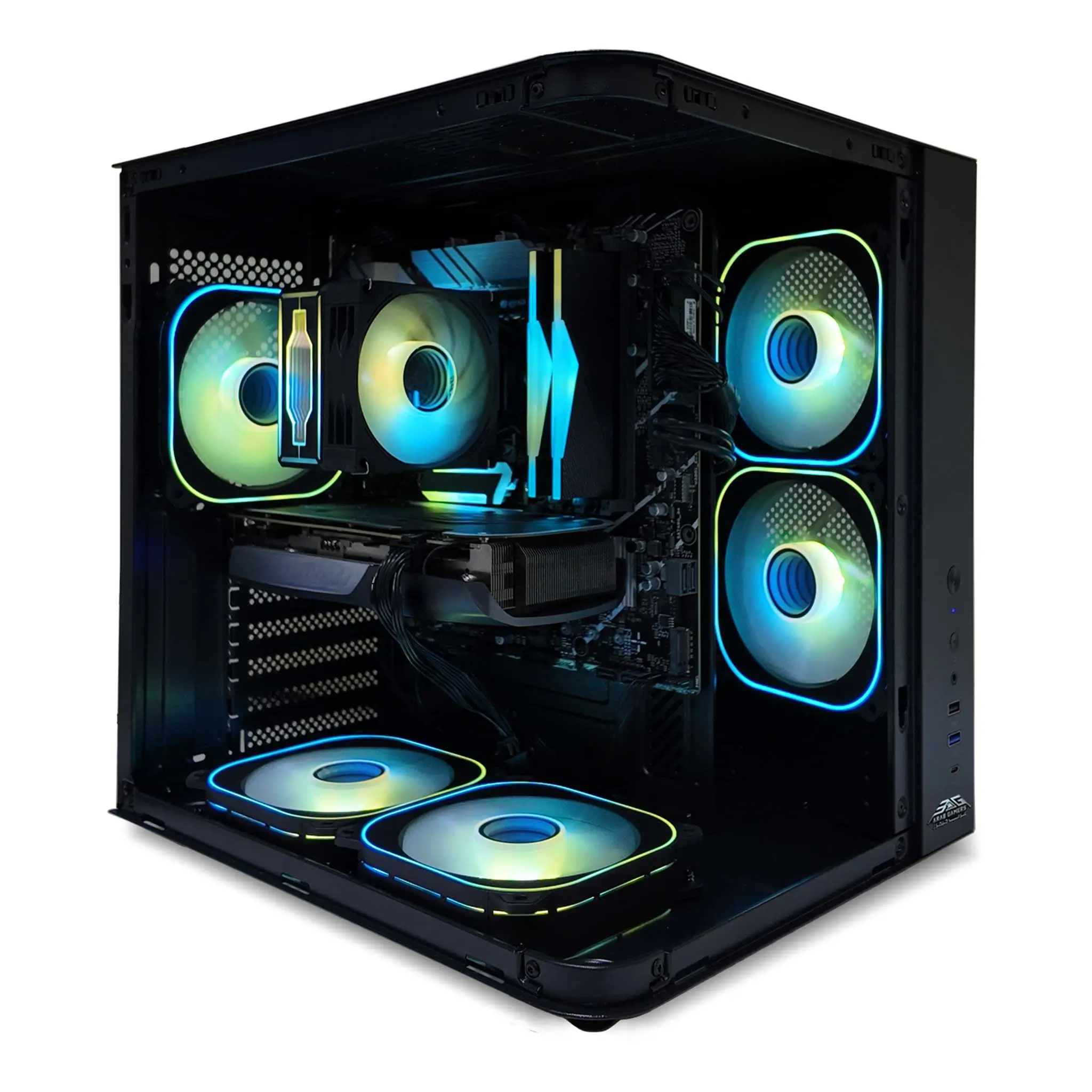 Gaming PC BitStorm, AMD Ryzen 5 8500G, NVIDIA GeForce RTX 5060 8GB GDDR7 Graphics Card, 16GB DDR5 RAM, 1TB NVMe SSD, Windows 11 Pro, RGB Black Gaming Case - Image 2