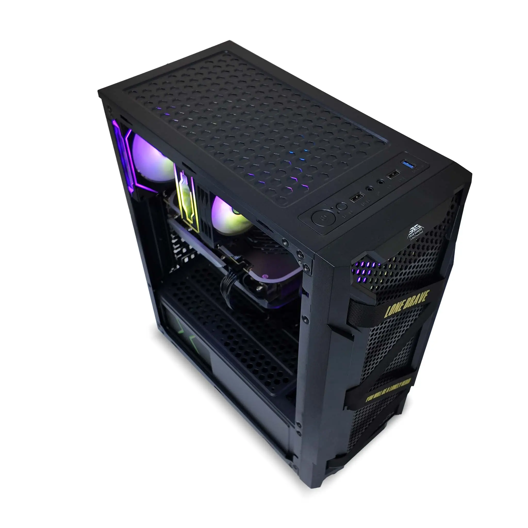 Gaming PC, AMD Ryzen 5 9600X, NVIDIA Geforce RTX 5060 Ti 16GB, 16GB DDR5 RAM, 1TB NVMe SSD, RGB Black Gaming Case - UAE - Image 5