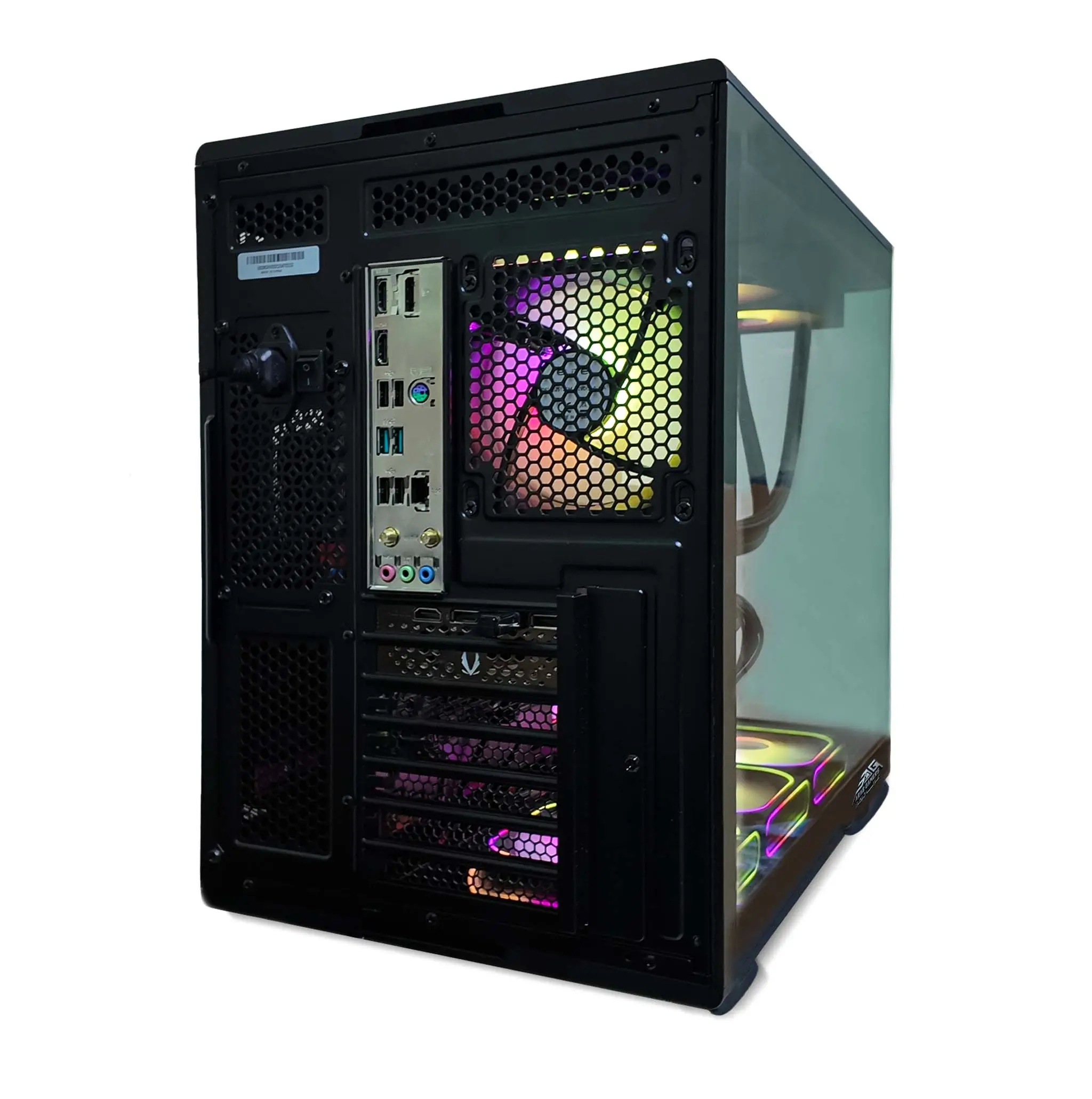 Gaming PC Ryzen 9, AMD Ryzen 9 9900X, NVIDIA GeForce RTX 5080 16GB Graphics Card, 32GB DDR5 RAM, 1TB NVMe SSD, Windows 11 Pro, RGB Black Gaming Case - Image 5