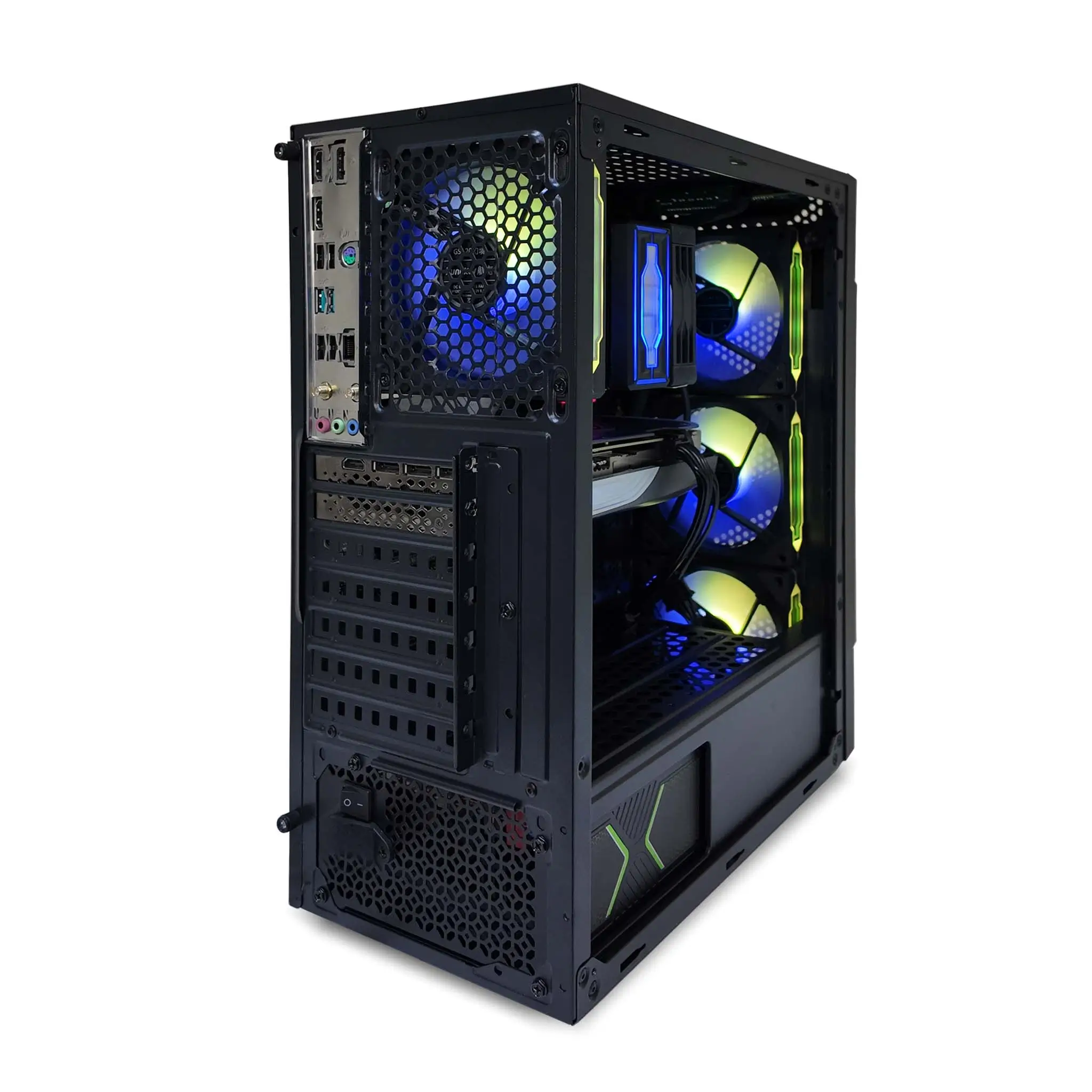 Gaming PC, AMD Ryzen 5 9600X, NVIDIA GeForce RTX 5060 Ti 16GB GDDR7 Graphics Card, 32GB DDR5 RAM, 1TB NVMe SSD, Windows 11 Pro, RGB Black Gaming Case - Image 5