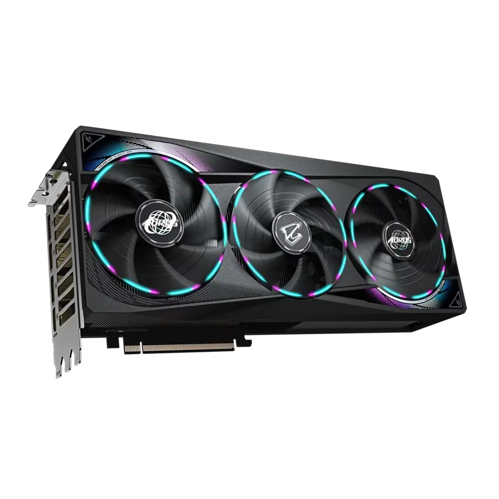 Gigabyte AORUS GeForce RTX 5070 MASTER 12G Graphic card, 12GB GDDR7, 28 Gbps 192 bit Memory, 6144 CUDA Cores, Max Boost 2715 MHz, DLSS4 | GV-N5070AORUS M-12GD - Image 3