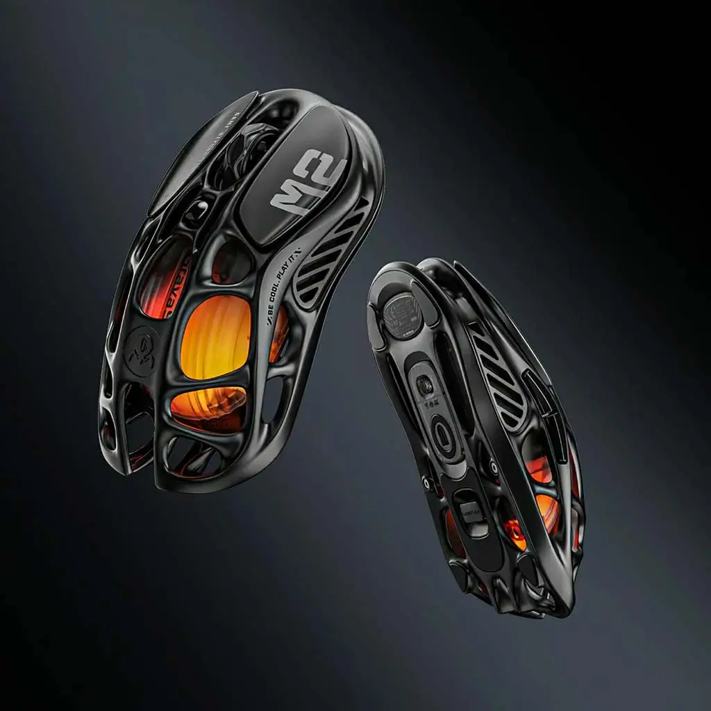 GravaStar Mercury M2 Gaming Mouse, 26,000 dpi Optical Sensor, 78g Lightweight Hollow Design, 5 Programmable Buttons, 5 RGB Modes, Stealth Black - Image 2