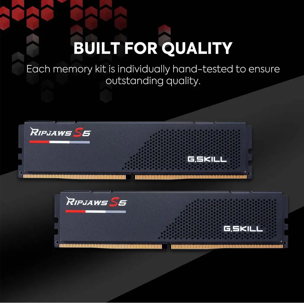 G.SKILL Ripjaws S5 32GB DDR5 6400MHz CL32 RAM UAE – Intel XMP 3.0 Desktop Memory Kit (2×16GB) | F5-6400J3239G16GX2-RS5K - Image 4