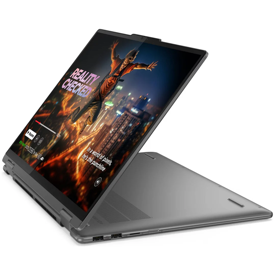 Lenovo Yoga 7 2-in-1 161ML9 Laptop, 16" WUXGA Touch Display, Intel Core Ultra 7 155U, 16GB RAM, 1TB SSD, Wi-Fi 6, Backlit Keyboard, Windows 11 Home, Storm Grey - Image 2
