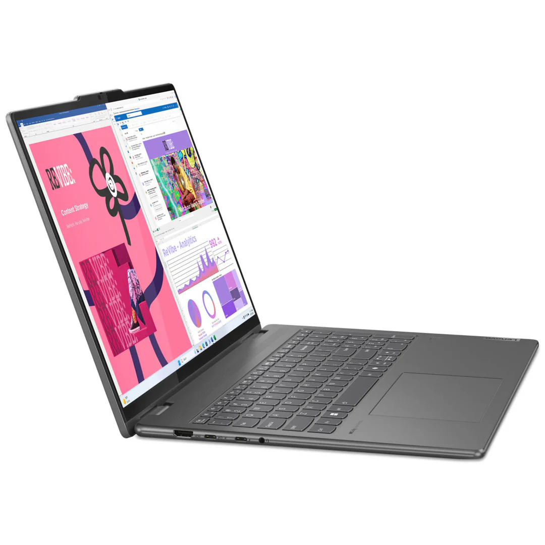 Lenovo Yoga 7 2-in-1 161ML9 Laptop, 16" WUXGA Touch Display, Intel Core Ultra 7 155U, 16GB RAM, 1TB SSD, Wi-Fi 6, Backlit Keyboard, Windows 11 Home, Storm Grey - Image 6