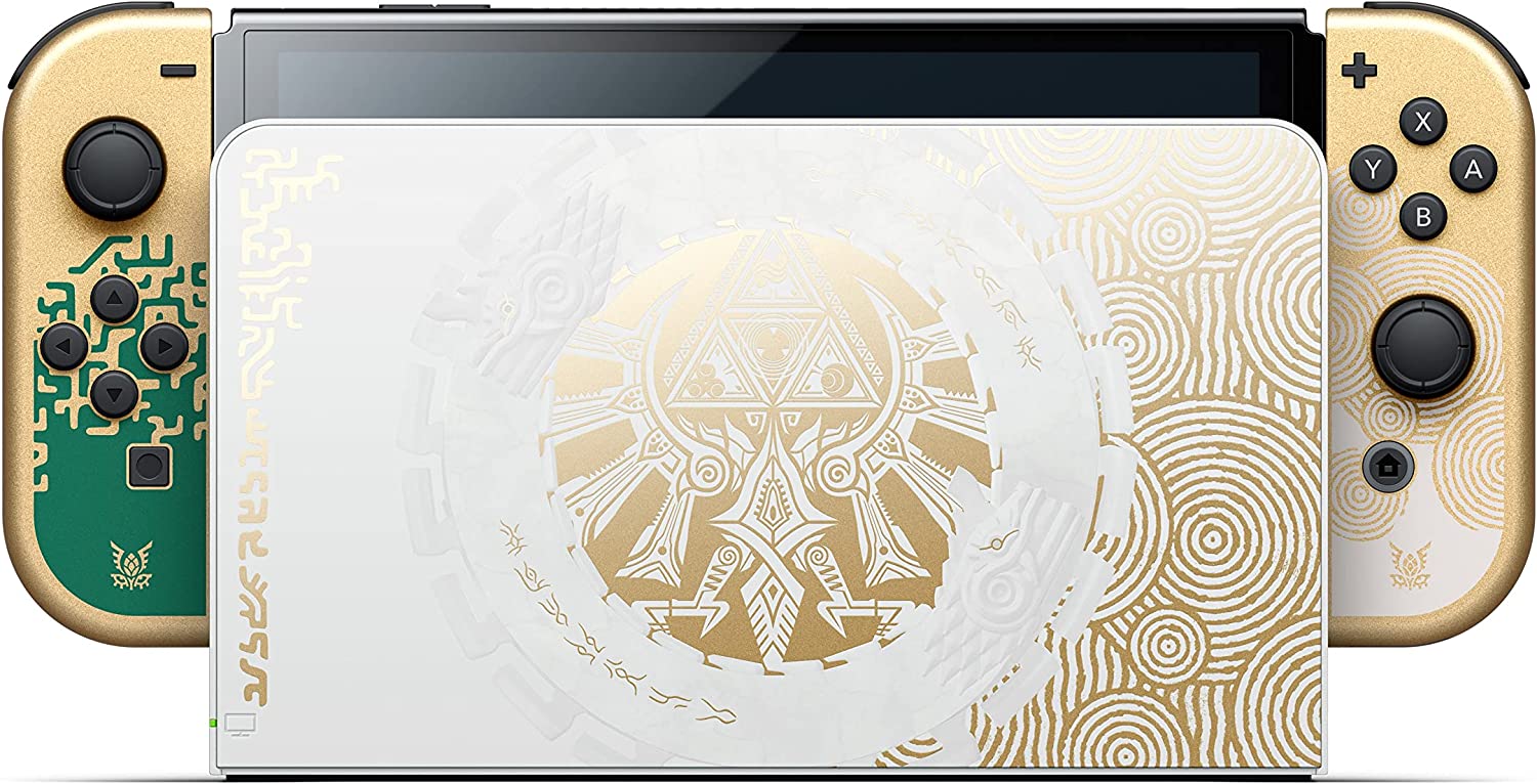 Nintendo Switch OLED Model Console - Legend of Zelda: Tears of the Kingdom Edition - Image 3