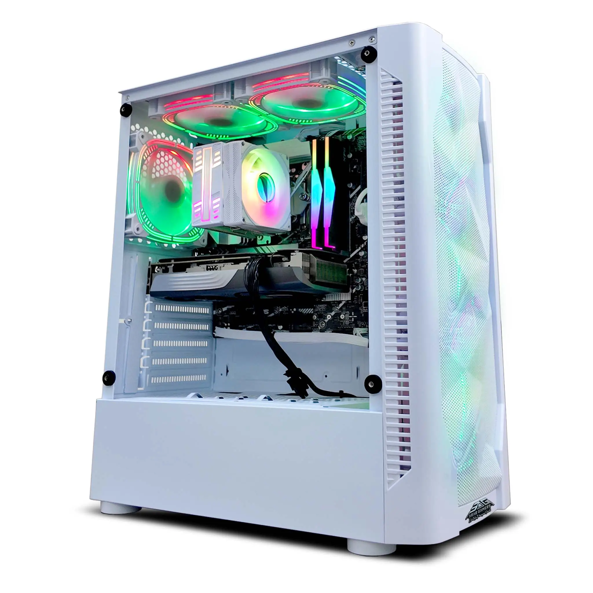 Nitro Gaming PC, AMD Ryzen 5 8400F, NVIDIA GeForce RTX 5060 8GB GDDR7 Graphics Card, 16GB DDR5 RAM, 1TB NVMe SSD, Windows 11 Pro, RGB White Gaming Case - Image 2