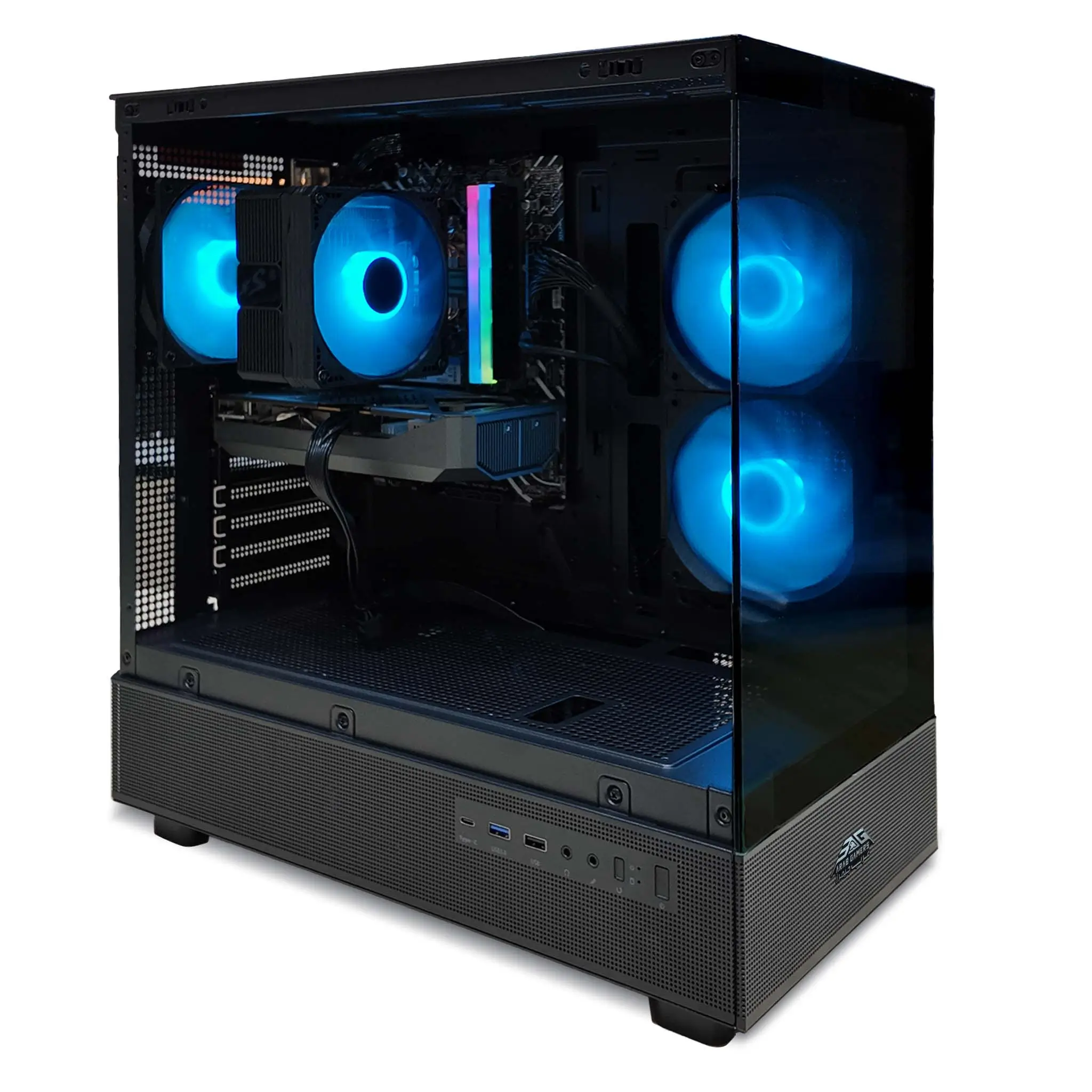 Revolation Bundle Gaming PC, Intel Core i5-14400F, NVIDIA GeForce RTX 5060 8GB Graphics Card, 16GB DDR4 RAM, 1TB NVMe SSD, 24-inch Full HD Monitor, 4 in 1 Gaming Combo, Windows 11 Pro, RGB Black Gaming Case - Image 2