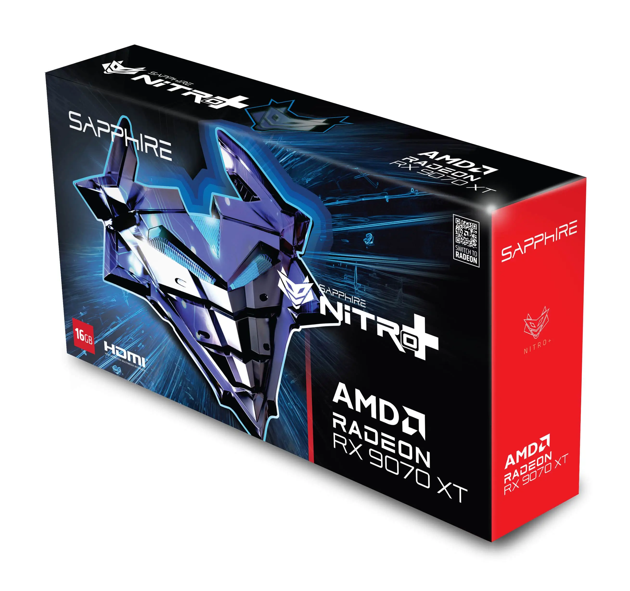 Sapphire Nitro+ AMD Radeon RX 9070 XT Gaming OC Edition with 16GB GDDR6 Graphics Card, 3060 MHz Boost Clock, 256-bit, 4096 Stream Processors, 20 Gbps Memory Clock, HDMI 2xDP, AMD RDNA 4 Architecture, PCIE 5.0 - Image 7