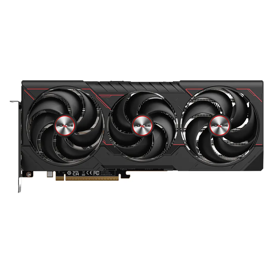 Sapphire Pulse AMD Radeon RX 9070 XT Gaming Edition with 16GB GDDR6 Graphics Card, 2970 MHz Boost Clock, 256-bit, 4096 Stream Processors, 20 Gbps Memory Clock, HDMI 2xDP, AMD RDNA 4 Architecture, PCIE 5.0 - Image 5
