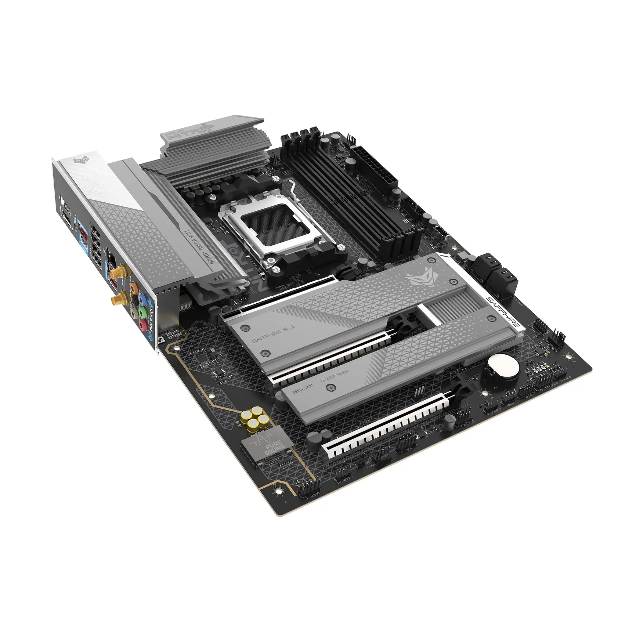 SAPPHIRE NITRO+ B850A WIFI 7 AMD AM5 DDR5 ATX Motherboard – UAE - Image 4