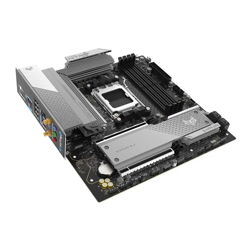 SAPPHIRE NITRO+ B850M WIFI AMD B850 AM5 DDR5 Micro-ATX Motherboard - Image 5