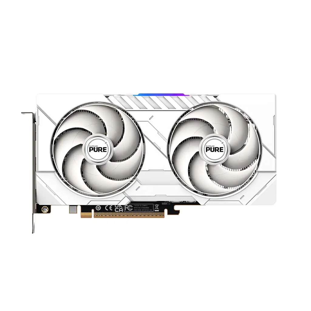 Sapphire PURE AMD Radeon RX 9060 XT Gaming OC with 16GB GDDR6 Graphics Card, 3290 MHz Boost Clock, 128‑Bit, 2048 Stream Processors, 20 Gbps Memory Clock, 2×HDMI + 1×DP, AMD RDNA 4 Architecture, PCIe 5.0 | 11350-02-20G - Image 2