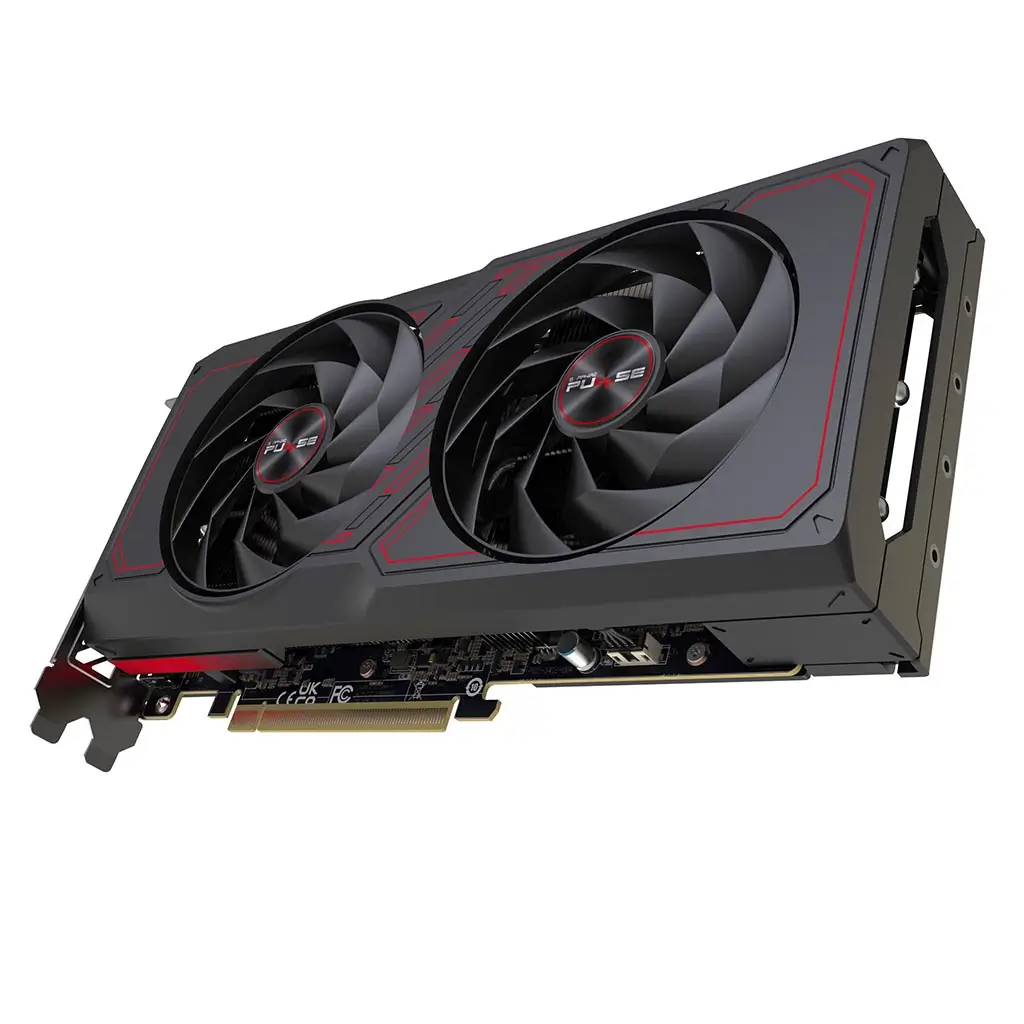 Sapphire Pulse AMD Radeon RX 7600 XT Gaming Edition with 16GB GDDR6 Graphics Card, 2810 MHz Boost Clock, 128-bit, 2048 Stream Processors, 18 Gbps Memory Clock, HDMI 2xDP, AMD RDNA 3 Architecture, PCIE 4.0 - Image 2