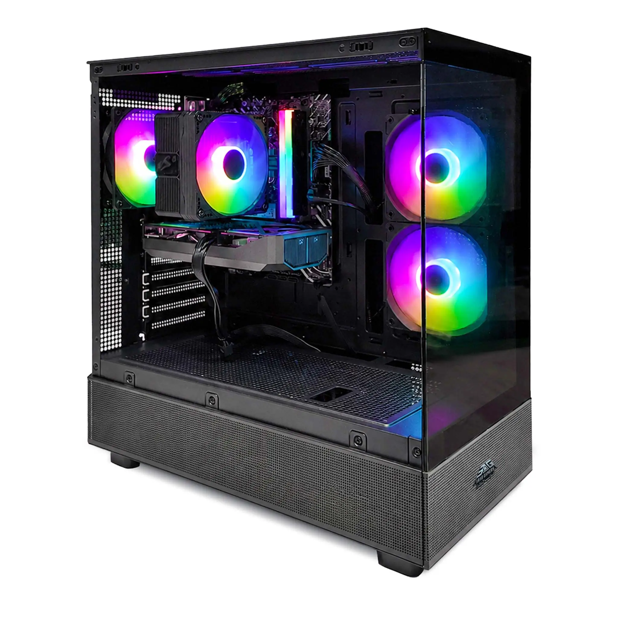 Starter Gaming PC Bundle, AMD Ryzen 5 8400F, AMD RADEON RX 580 8GB Graphics, 16GB DDR5 RAM, 1TB NVMe SSD, 27-inch FHD Dislpay, Combo Set, Windows 11 Pro - Image 3