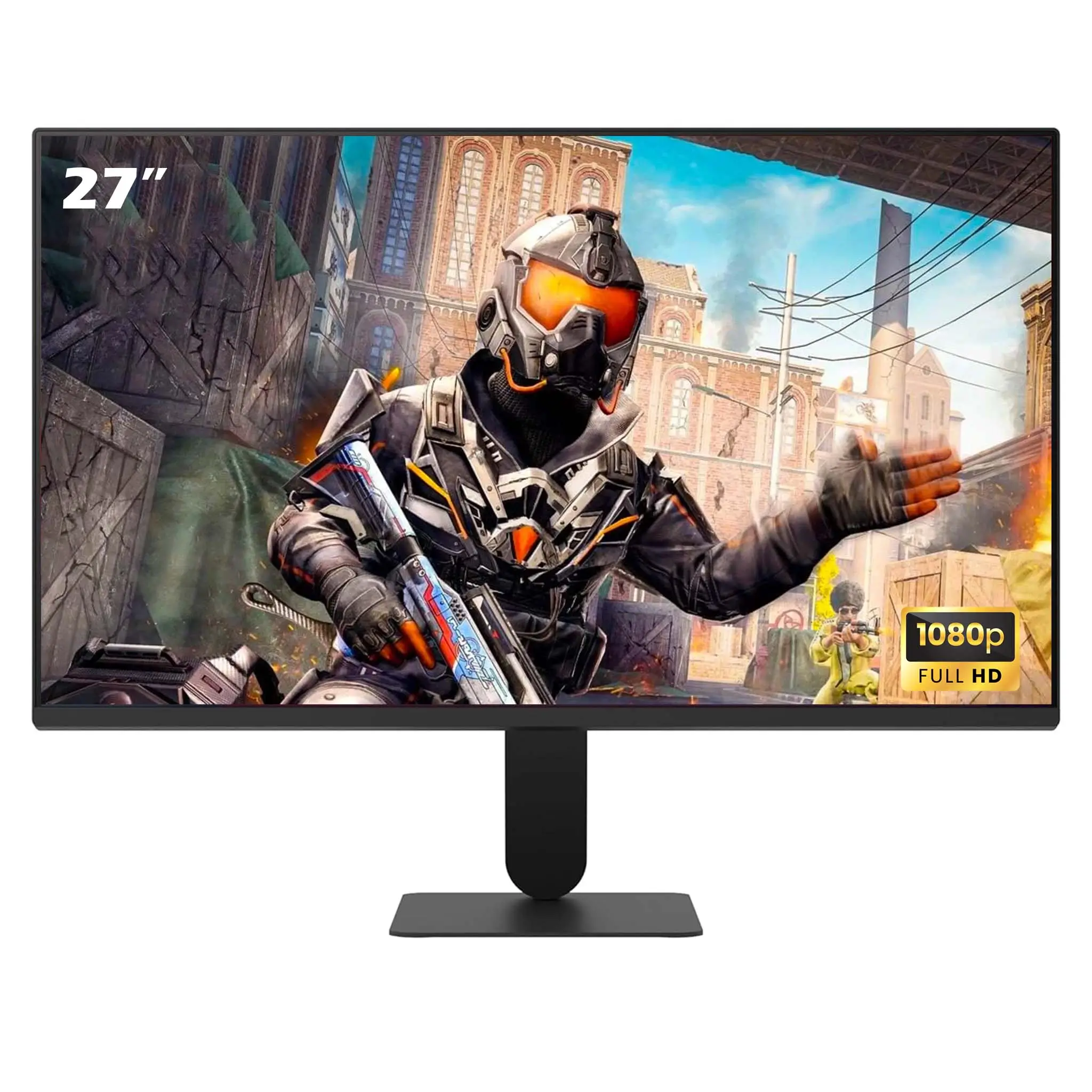 Starter Gaming PC Bundle, AMD Ryzen 5 8400F, AMD RADEON RX 580 8GB Graphics, 16GB DDR5 RAM, 1TB NVMe SSD, 27-inch FHD Dislpay, Combo Set, Windows 11 Pro - Image 4