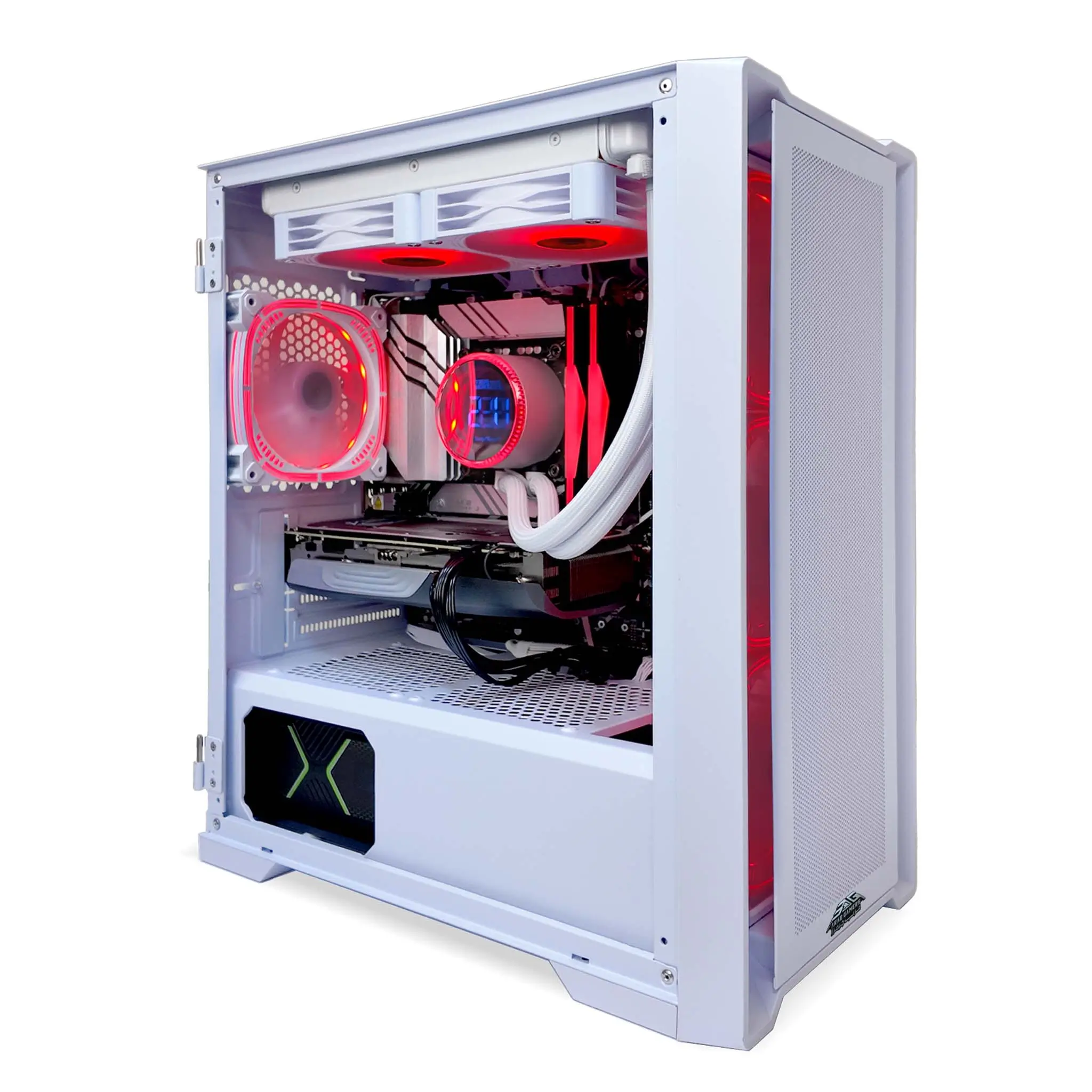 Titan Bundle Gaming PC, Intel Core i5-14400F, NVIDIA GeForce RTX 5050 8GB Graphics Card, 32GB DDR4 RAM, 1TB NVMe SSD, 24-inch Full HD Monitor, 3 in 1 Gaming Combo, Windows 11 Pro, RGB White Gaming Case - Image 3