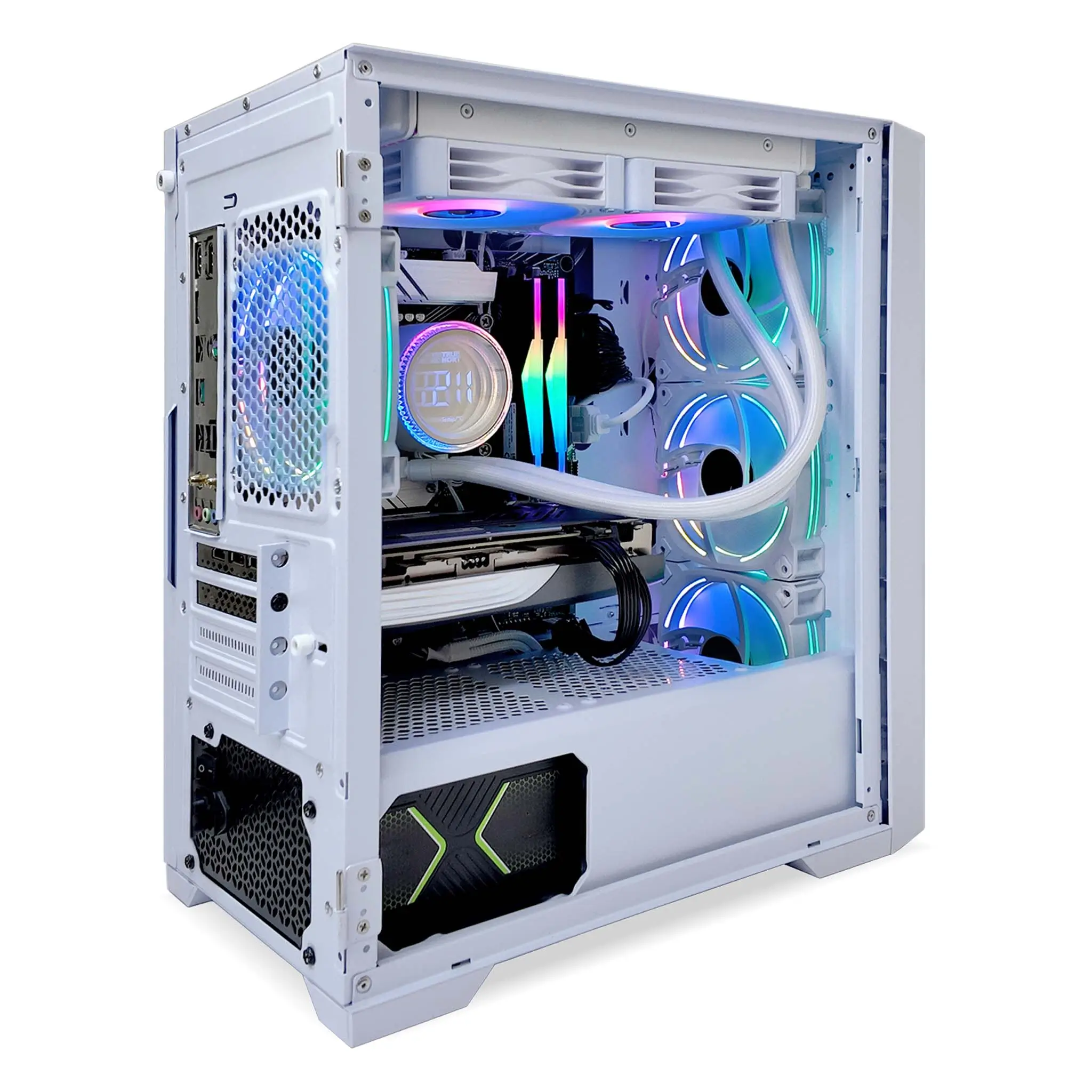 Titan Bundle Gaming PC, Intel Core i5-14400F, NVIDIA GeForce RTX 5050 8GB Graphics Card, 32GB DDR4 RAM, 1TB NVMe SSD, 24-inch Full HD Monitor, 3 in 1 Gaming Combo, Windows 11 Pro, RGB White Gaming Case - Image 6