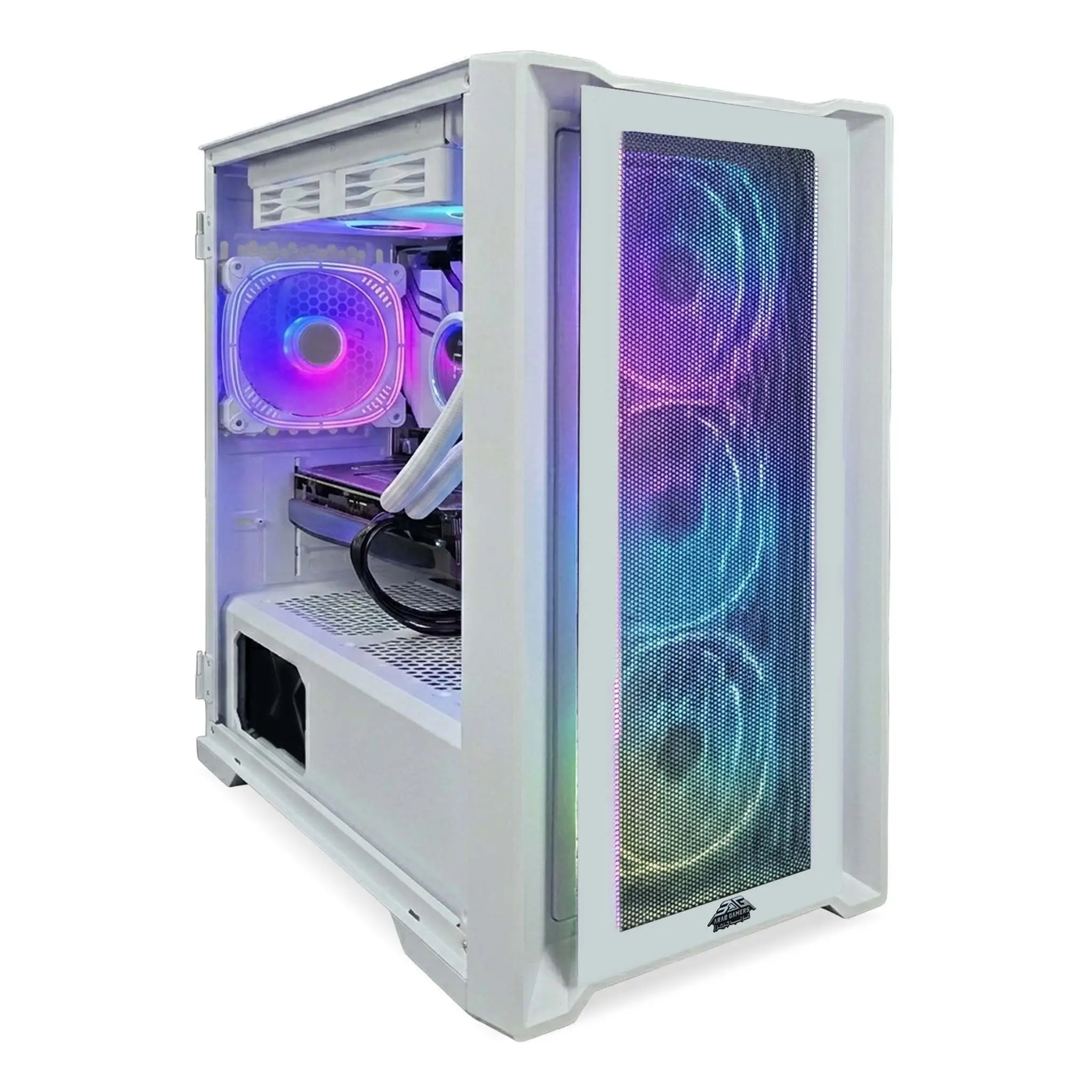 Titan Gaming PC Bundle, Intel Core i5-14400F, NVIDIA GeForce RTX 5050 8GB Graphics Card, 16GB DDR4 RAM, 1TB NVMe SSD, 24-inch Full HD Monitor, 3 in 1 Gaming Combo, Windows 11 Pro, RGB White Gaming Case - Image 3
