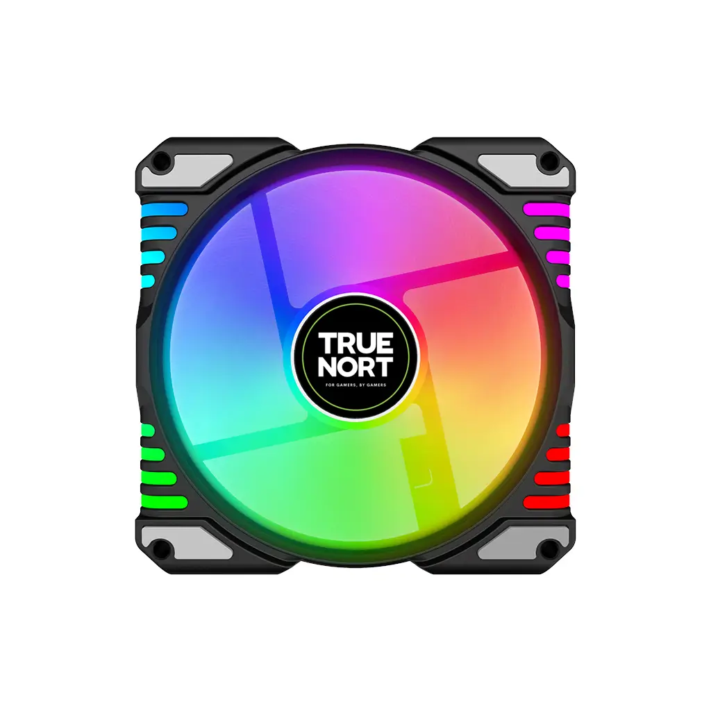 True Nort CL120 ARGB Case Fan – 120mm Hydraulic Bearing, 600-1600 RPM, 58 CFM Airflow, ARGB Lighting | CL120 - Image 2
