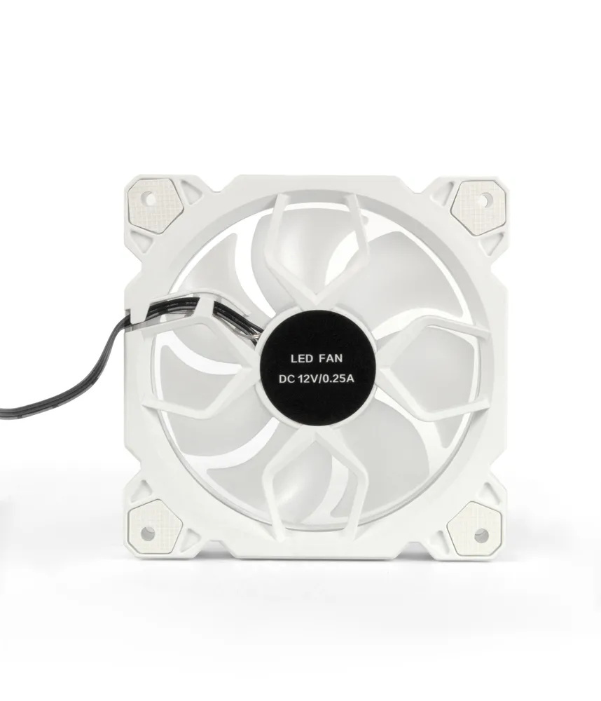 TrueNort Pc Case Fan 120mm RGB 6Pin 12V 3W White, Single Fan | BJ-120-01 - Image 10