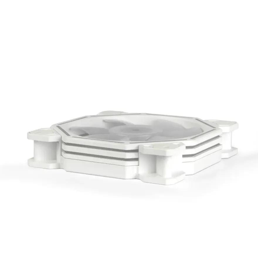 TrueNort Pc Case Fan 120mm RGB 6Pin 12V 3W White, Single Fan | BJ-120-01 - Image 12