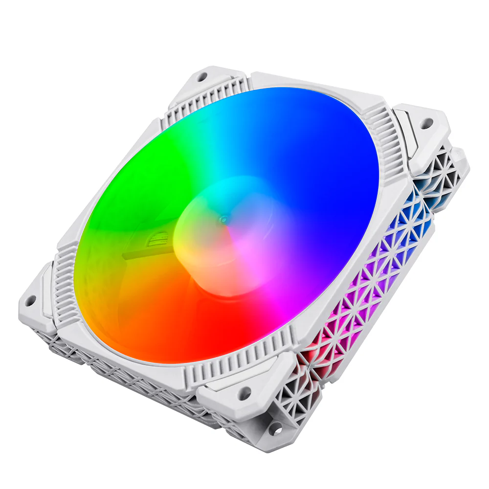 TrueNort Pc Case Fan 120mm RGB 6Pin 12V 3W White, Single Fan | LJ-120 - Image 5
