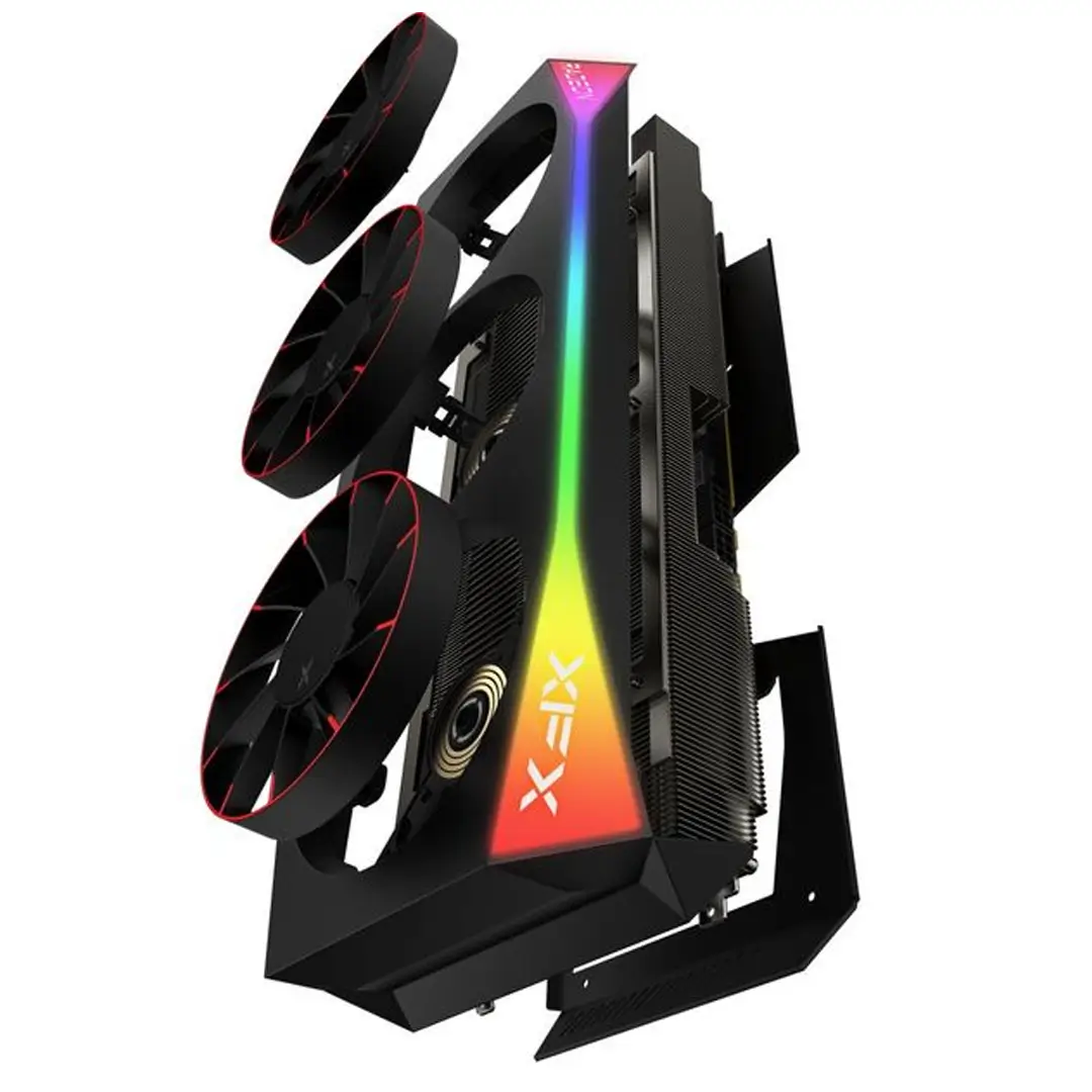 Mercury AMD Radeon RX 9070XT OC Gaming Edition with RGB 16GB GDDR6 Graphics Card, 256-bit Memory, 3100 MHz Boost Clock, 4096 Stream Processors, 20 Gbps Memory Speed, HDMI 3xDP, AMD RDNA 4, PCIE 5.0 - Image 3