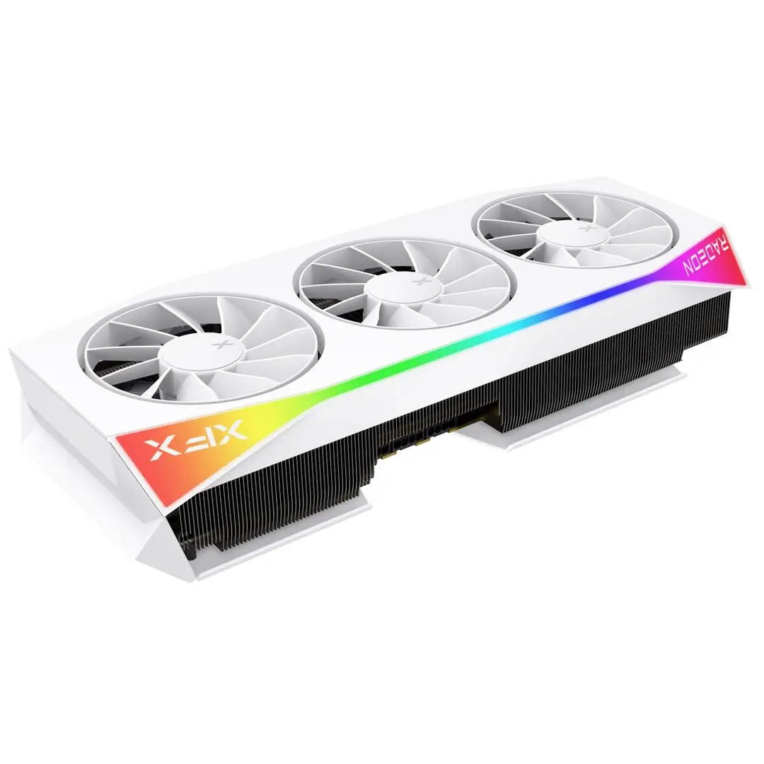 Mercury AMD Radeon RX 9070XT OC White Gaming Edition with RGB 16GB GDDR6 Graphics Card, 256-bit Memory, 3100 MHz Boost Clock, 4096 Stream Processors, 20 Gbps Memory Speed, HDMI 3xDP, AMD RDNA 4, PCIE 5.0 - Image 5