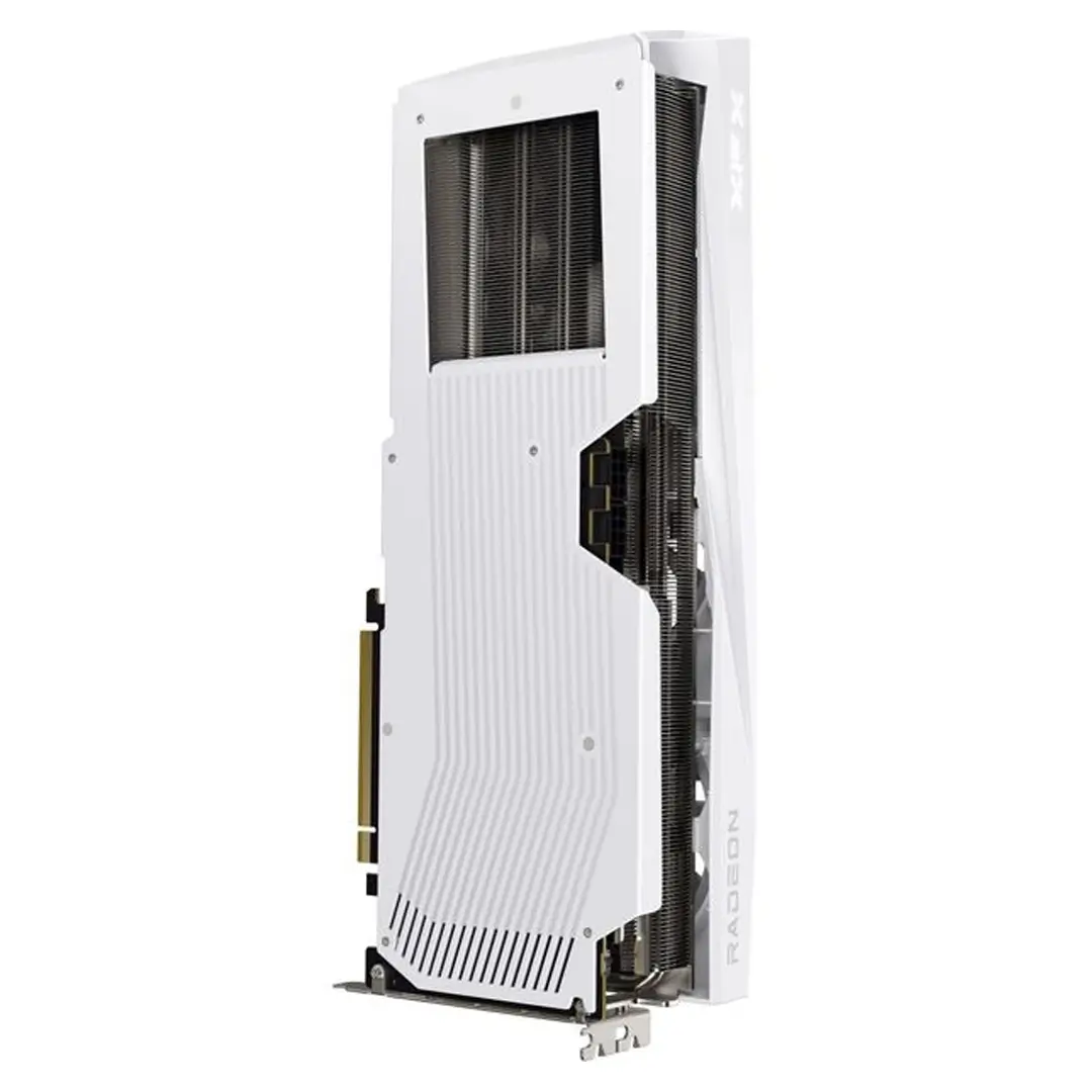QuickSilver AMD Radeon RX 9070 OC White Gaming Edition with 16GB GDDR6 Graphics Card, 256-bit Memory, 2700 MHz Boost Clock, 4096 Stream Processors, 20 Gbps Memory Speed, HDMI 3xDP, AMD RDNA 4, PCIE 5.0 - Image 3