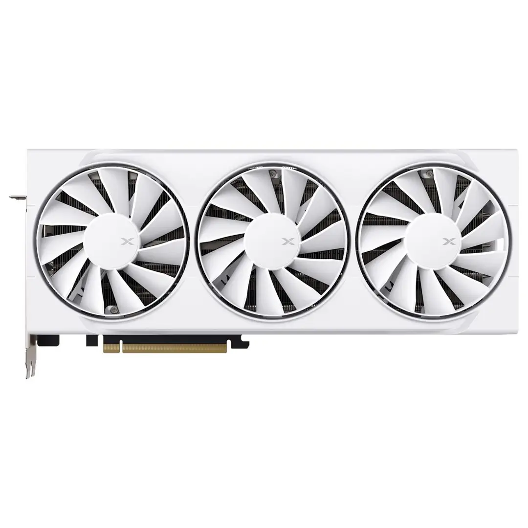 Swift AMD Radeon RX 9070XT White Triple Fan Gaming Edition with 16GB GDDR6 Graphics Card, 256-bit Memory, 2970 MHz Boost Clock, 4096 Stream Processors, 20 Gbps Memory Speed, HDMI 3xDP, AMD RDNA 4, PCIE 5.0 - Image 3