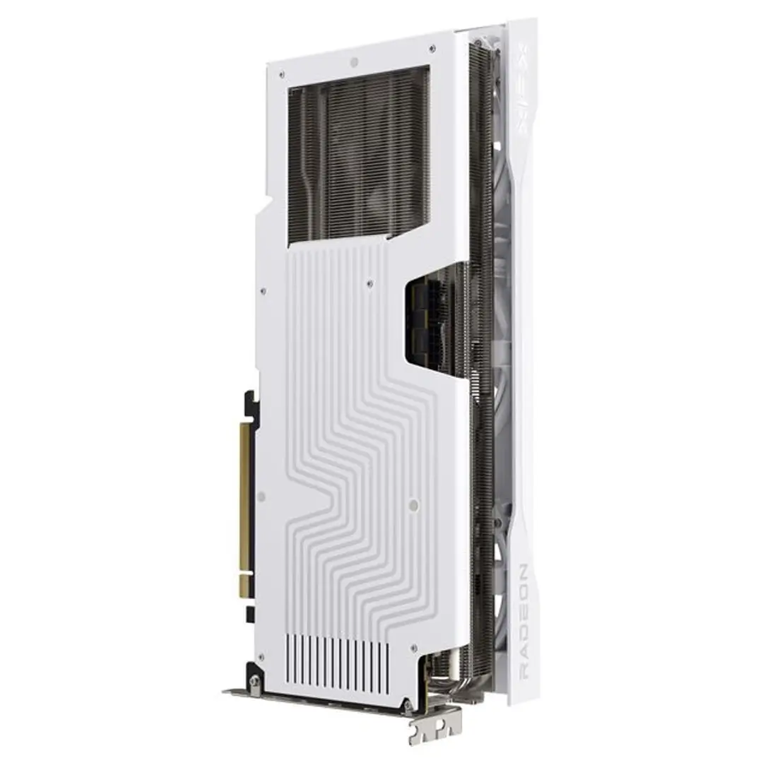 Swift AMD Radeon RX 9070XT White Triple Fan Gaming Edition with 16GB GDDR6 Graphics Card, 256-bit Memory, 2970 MHz Boost Clock, 4096 Stream Processors, 20 Gbps Memory Speed, HDMI 3xDP, AMD RDNA 4, PCIE 5.0 - Image 4