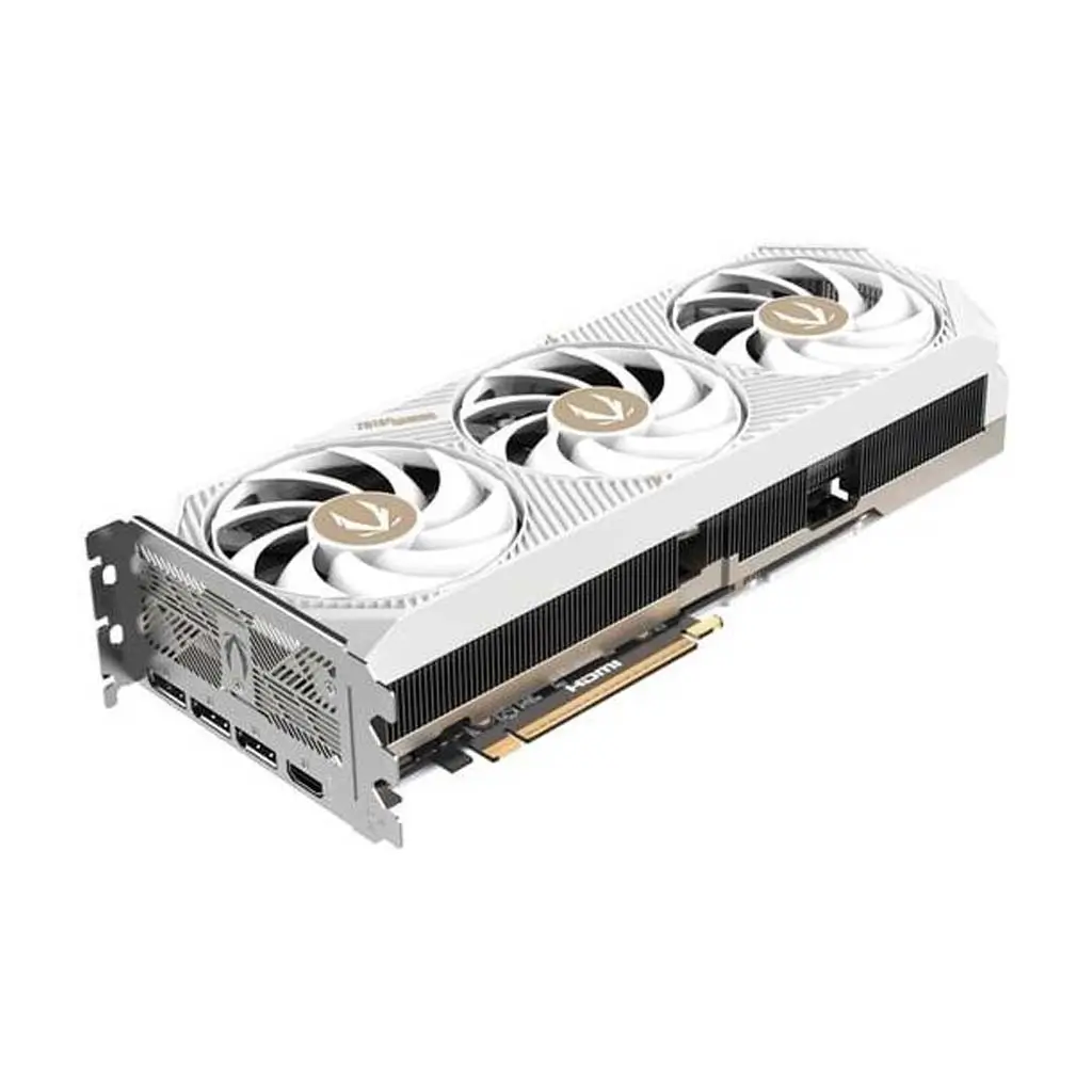 ZOTAC GAMING GeForce RTX 5070 Ti SOLID CORE OC White Edition Graphics Card, 16 GB GDDR7 Graphics Card, 256‑bit Memory Bus, 28 Gbps Memory Clock, PCIe 5.0 | ZT-B50710Q2-10P - Image 3
